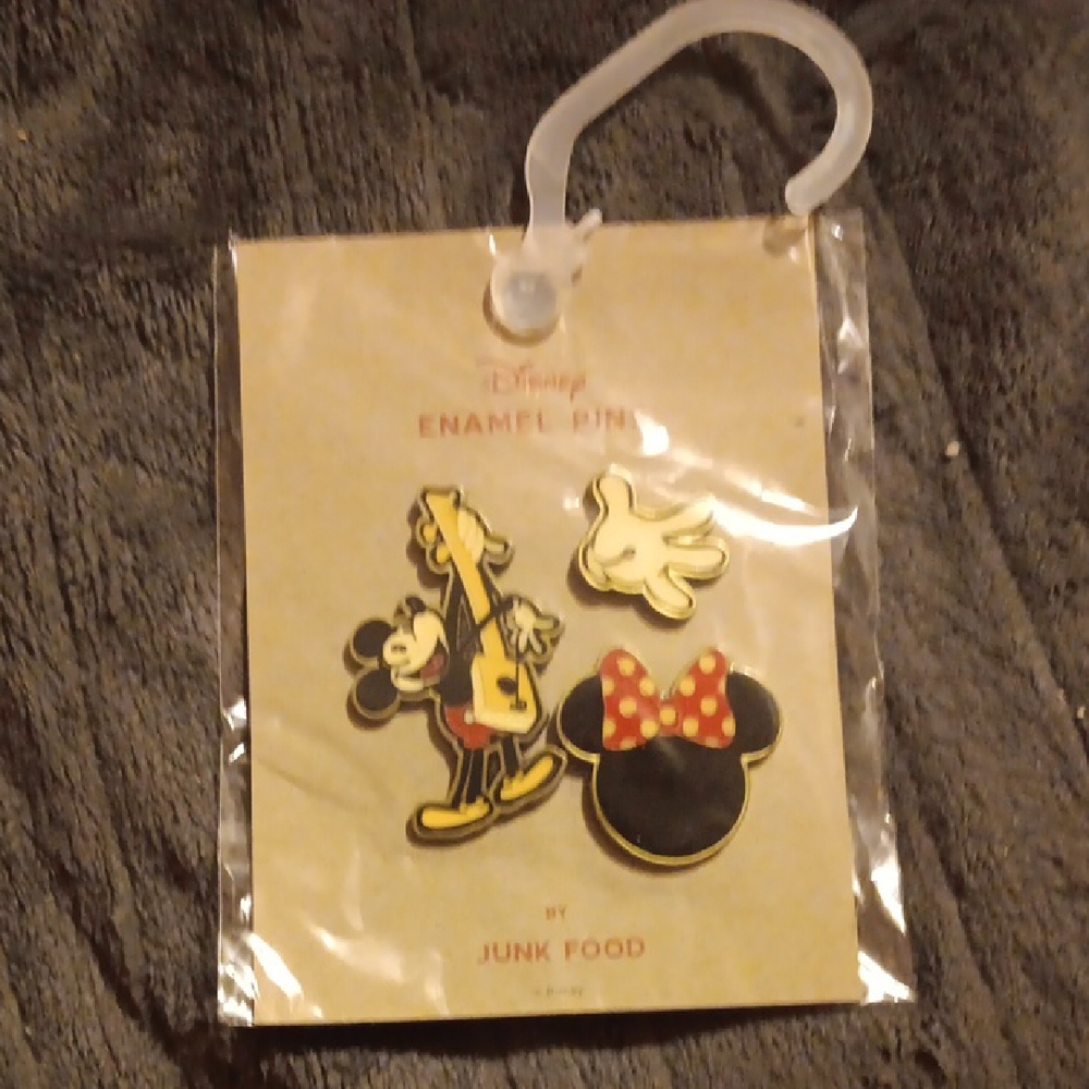 Junk Food Clothing Disney Enamel Pin Set